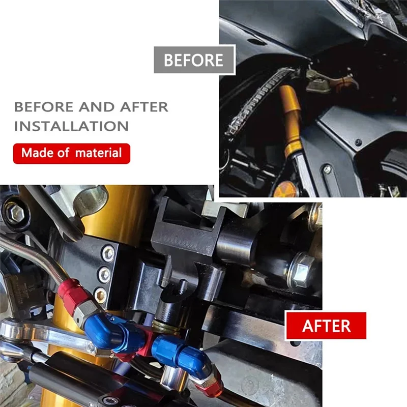 

B07A-For TMAX 560 Stabilizer Support Bracket Damper Bracket For TMAX 560 Motorcycle Accessories