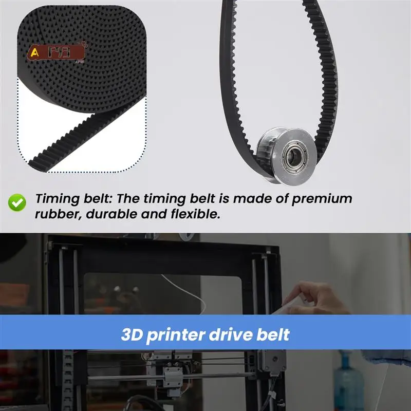 

AF93-5Mx6mm Ремень ГРМ GT2 + 4 шт., 20 зубьев, шкив внутреннего диаметра 5 мм + 4 шт. натяжного механизма + 4 шт. пружинный торсион натяжителя + 2 шт. зубчатый механизм