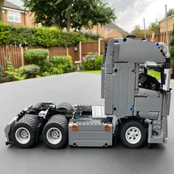 MOC-37849 Engineering Container 6X4 FH tractor unit Dump Truck Tower Head high-tech DIY ChildrenToy ChristmasBlocks 1073PCS