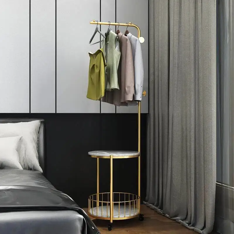 Rack Boutique Coat Clothes Stand Dry Wheels Clothes Hanger Stand Jacket Mobiliario De Biblioteca Library Furniture XF15XP