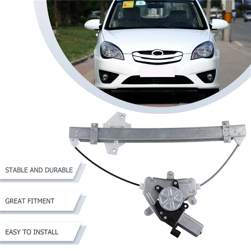 AB96-824031R110 ด้านหน้าซ้าย Power Window Regulator ปรับหน้าต่างมอเตอร์สําหรับ Hyundai Accent 2011-2017