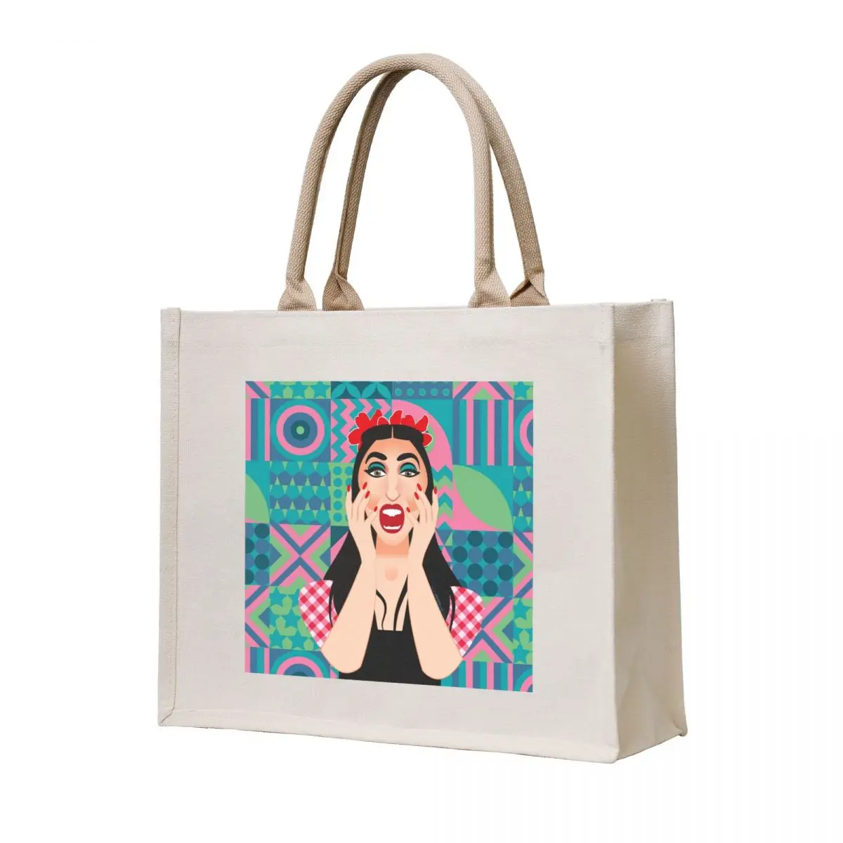 

Rossy de Palma Tote Bag Beach bag Fabric bag Woman shopper