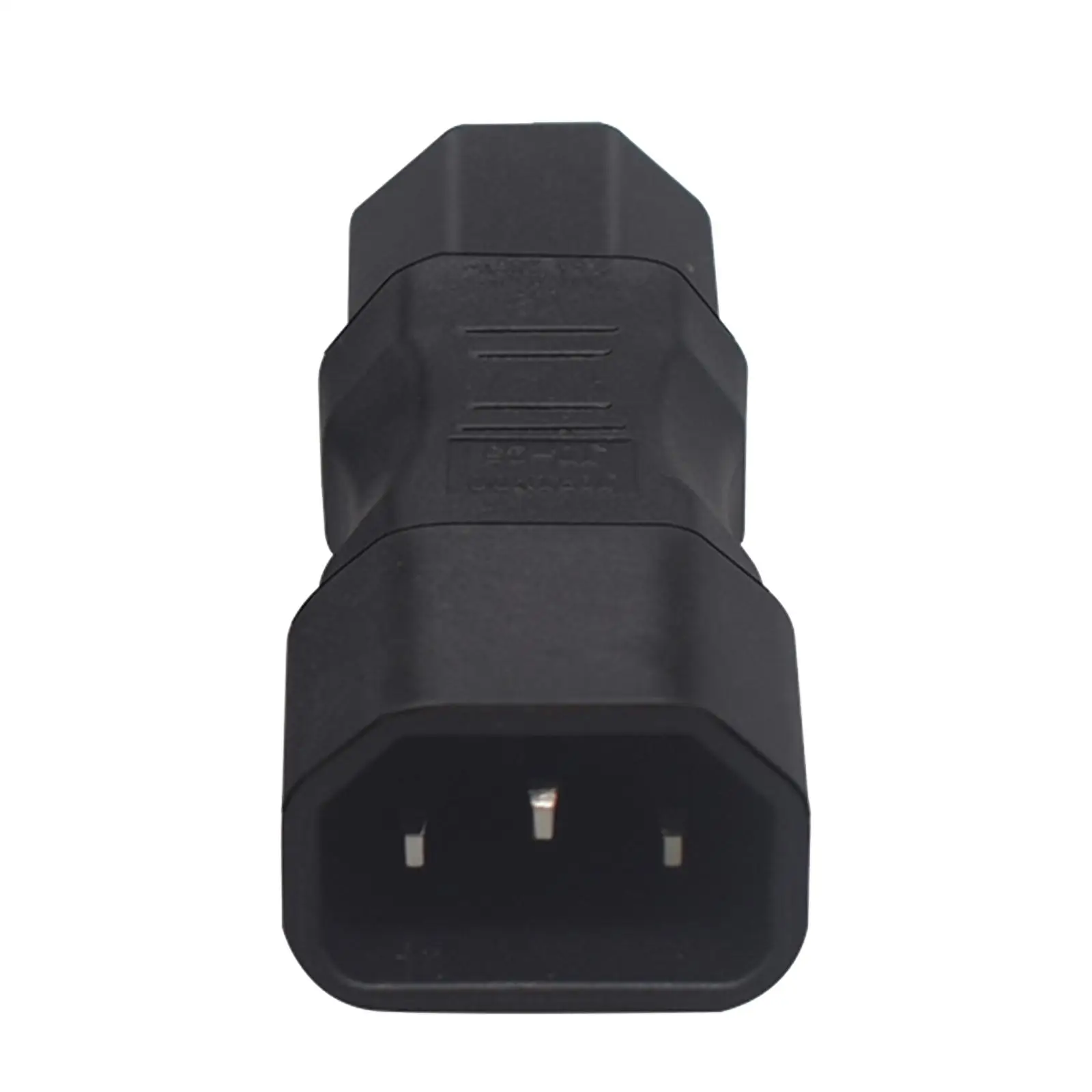 IEC 320 C14 auf C15 Wechselstrom-Konverter-Adapter 250 V 10 A Steckdose 3