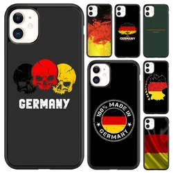 Germany Flag National Emblem Phone Case For iPhone 17 Air 16 15 14 plus 11 12 13 pro max Shell Cover coque