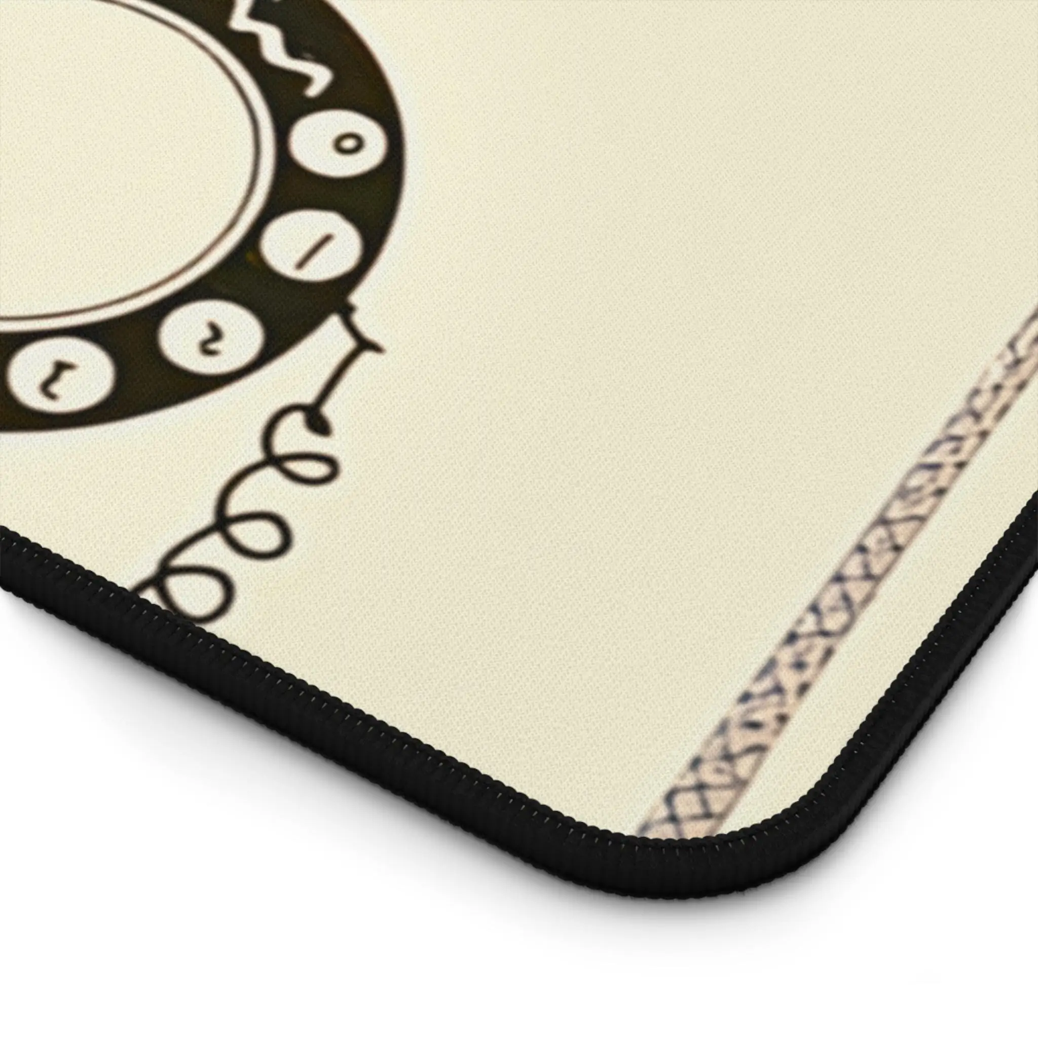 Mouse pad retrô para telefone, tapete de mesa retrô para decoração de escritório, mouse pad antiderrapante e à prova d'água, presente perfeito para amigos