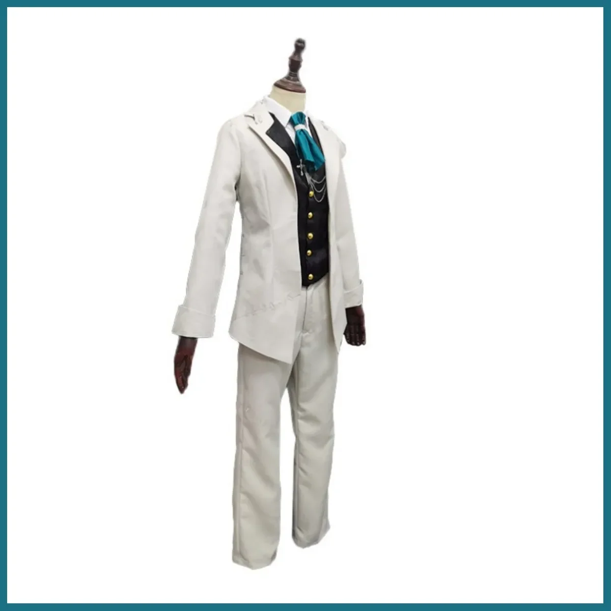 Costume Cosplay Orph192.Novelist, Anime Game Ta.com, Uniforme blanc, Chemise de carnaval pour homme, Masplay Tim ade Ball imbibé