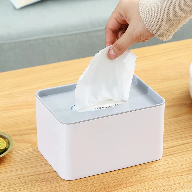 Multifunction Tissue Box Can Be Hung Toilet Paper Box Napkin Holder Case Simple Stylish Home Dormitory Tissue Paper Dispenser