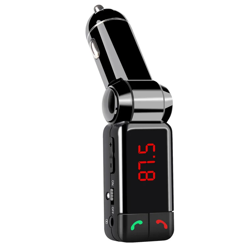 

AZ-Car Mp3 Bluetooth Hands-free Player Dual USB Car Charger Bc06
