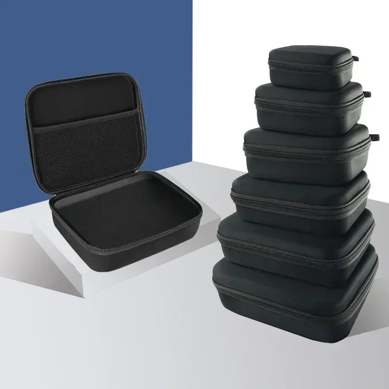 

Storage Box Travel Zipper Bag Shockproof Outdoor Tools Bag for Earphone Storage Case Accessories Makeup Bags