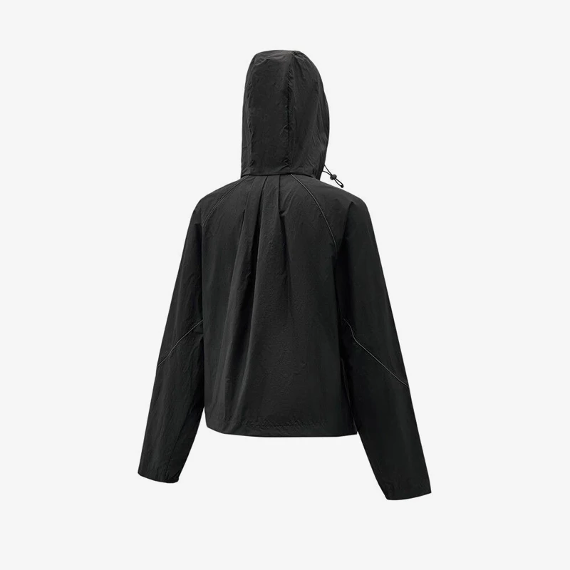 Adidas genuine hooded zipper long sleeved jacket women's minimalist jacket jacket KS2735