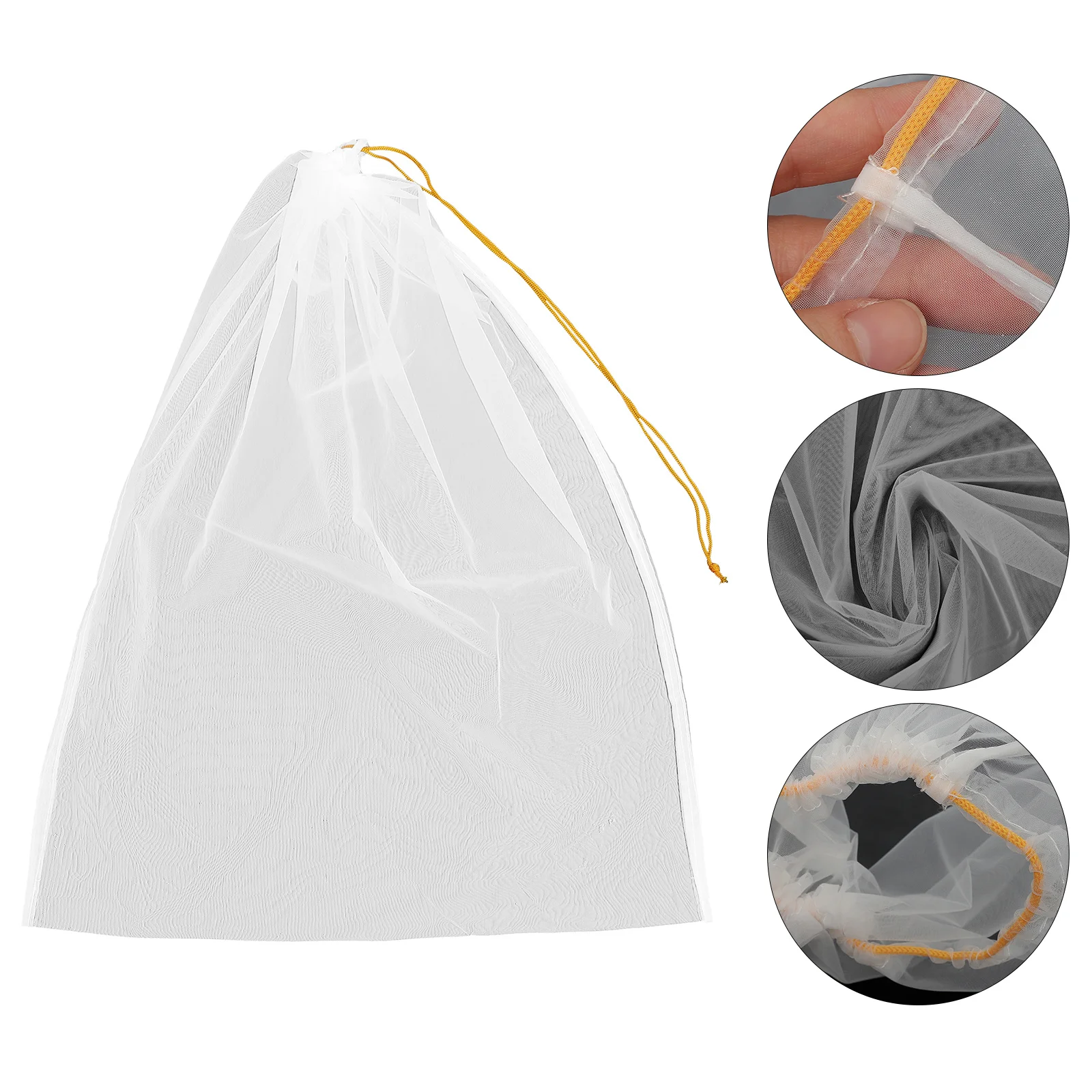 

10Pcs Honey Filter Net Nylon Mesh Honey Strainer Reusable Food Grade Beekeeping Tool Wine Filtration Bag