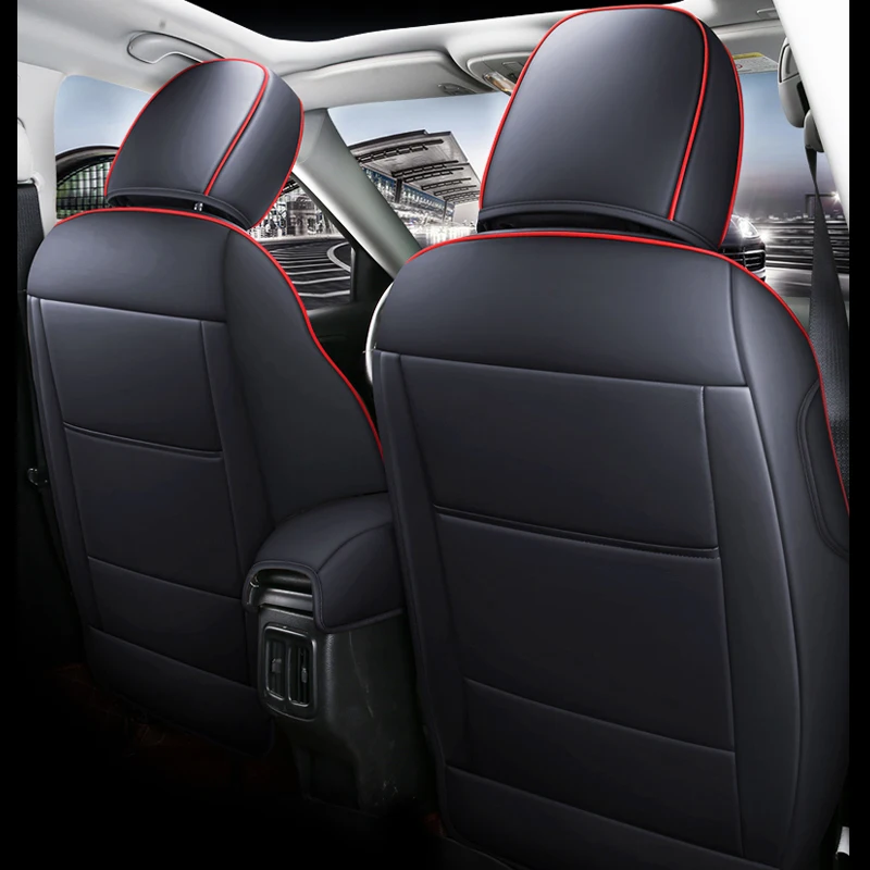 Car Special Seat Covers For Nissan X-Trail 2014-2025 Full Set Waterproof Auto Seat Protectors with Head Pillow Seat Cushion