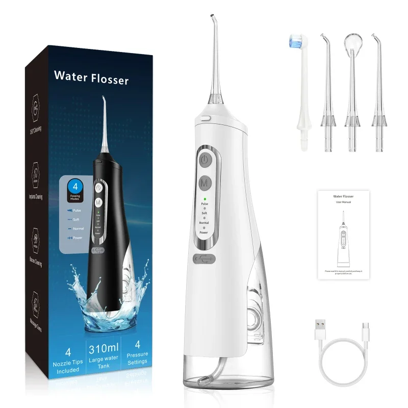 

Oral Irrigator Cheap Wholesale IPX7 Waterproof Electric Teeth Cleaning Device Home Travel Floss Water Flosser