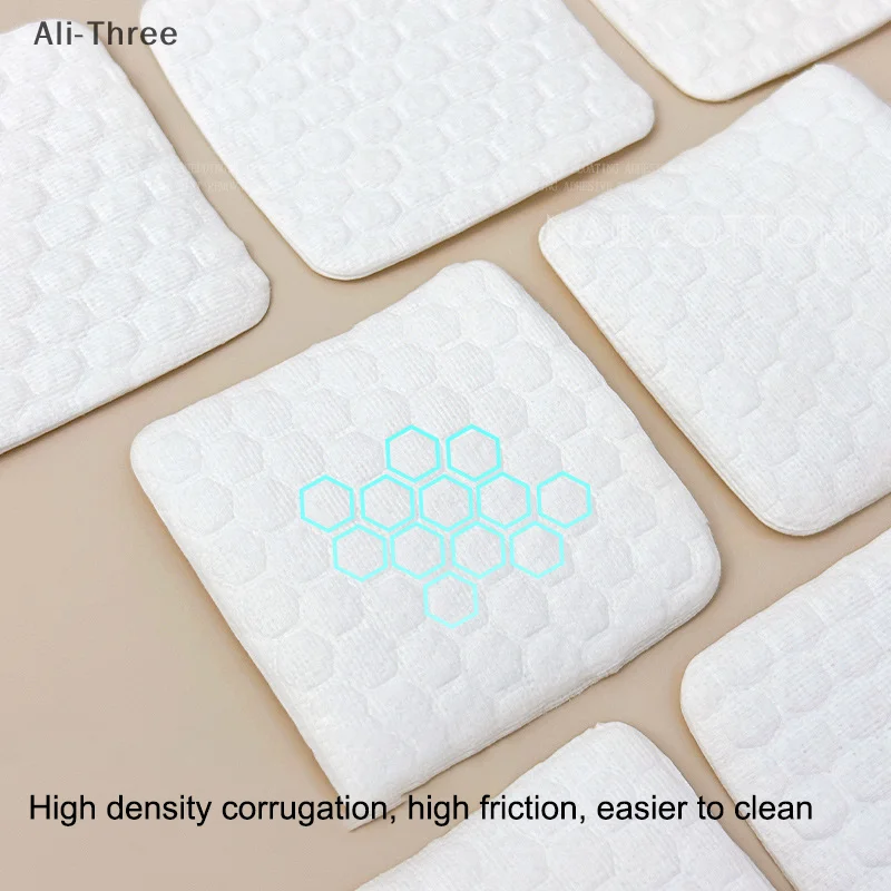 200/500 قطعة سماكة مهنة منصات القطن لمسمار مناديل خالية من الوبر مسمار القطن هلام مزيل طلاء الأظافر مسمار الفن أدوات تنظيف #3