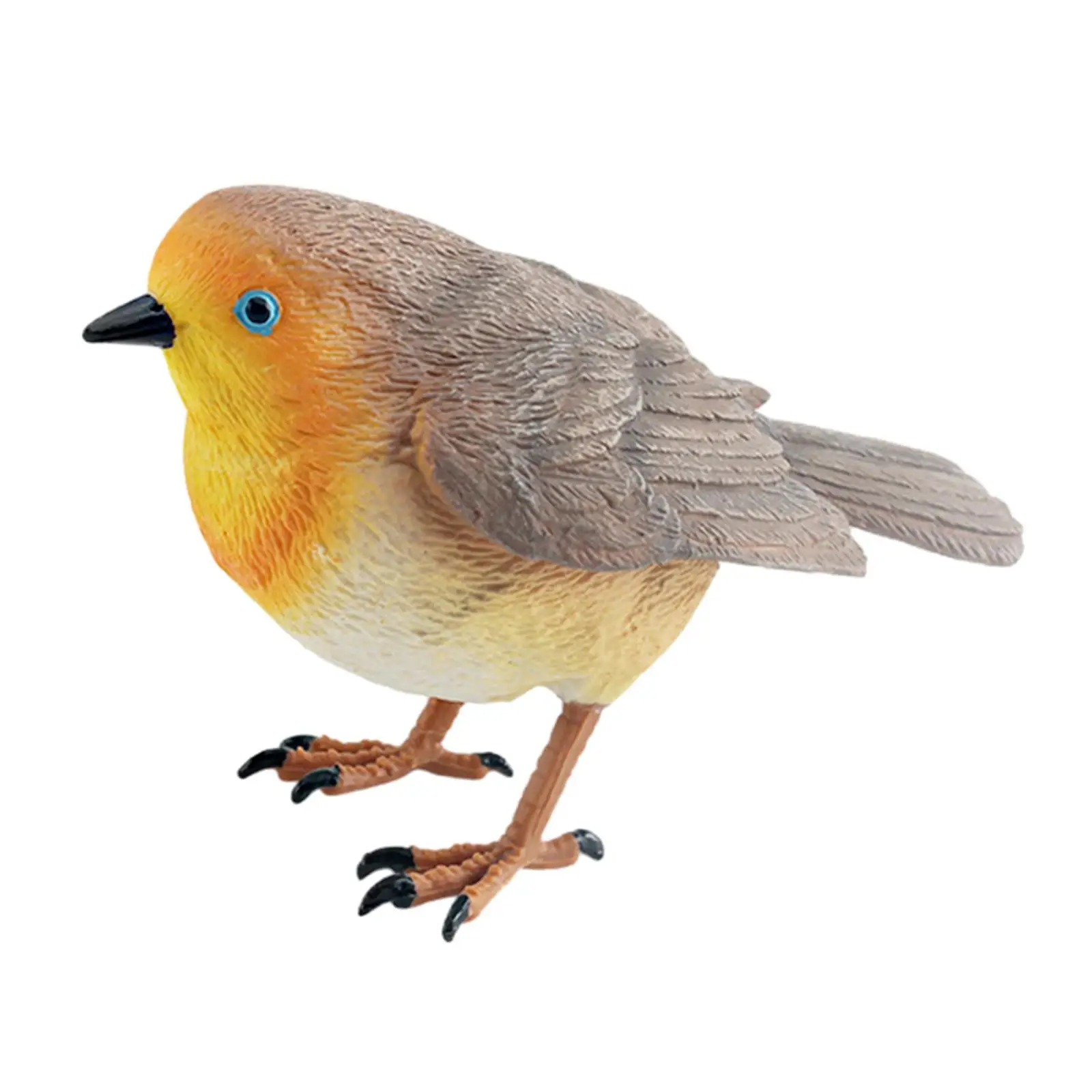 Simulation Bird Figures Toy Bird Model Sculpture for Boys Girls Miniature Birds Decor Bird Figurines for Garden Cake Toppers