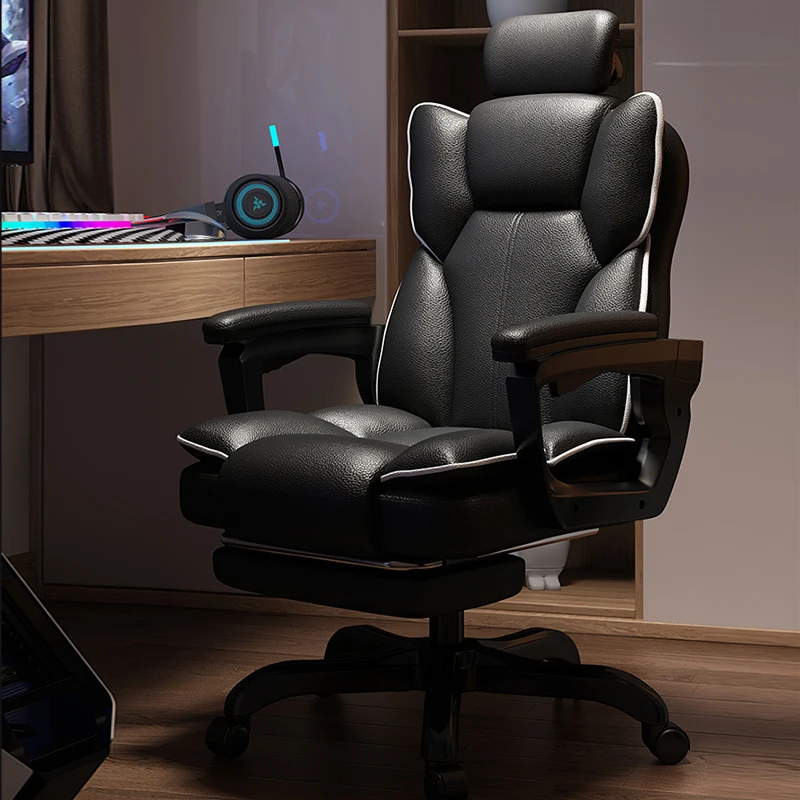 usit 2D adjustable headrest back chair range can lie down and sit family sofa chair boss office chair