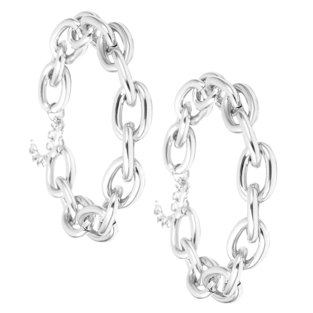 

2Pcs Chunky Choker Necklace Retro Punk Link Curb Chain Vintage Statement Jewelry for Women Christmas Birthday