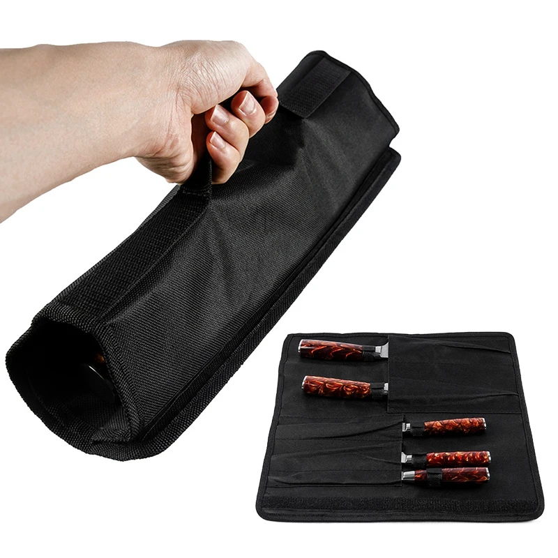 Dao Túi Lưu Trữ Đen Vải Oxford Chống Thấm Nước Di Động Rollable Túi Tote 5 Túi Mạnh Mẽ Khả Năng Chống Trầy Có Thể Tái Chế