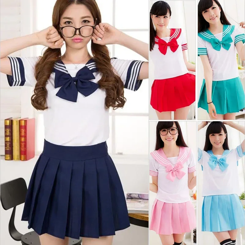 Sexy Cosplay Diaper Lover ABDL Adult Baby Romper Women Skirt Suit Schoolgirl Uniform Anime Role Play Costume Q