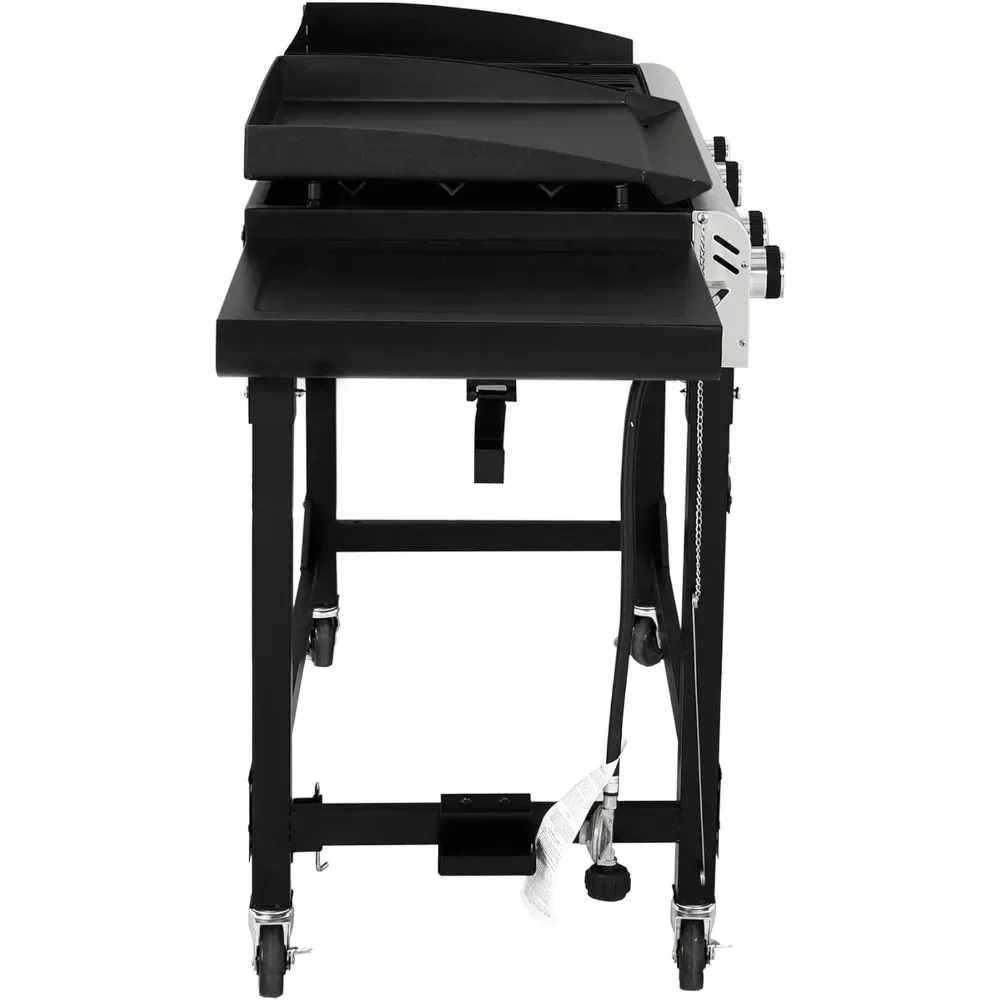 BBQ Grill Portable for Outdoor Cooking With Folding Legs While Camping or Tailgating Utensils BBQ Grill