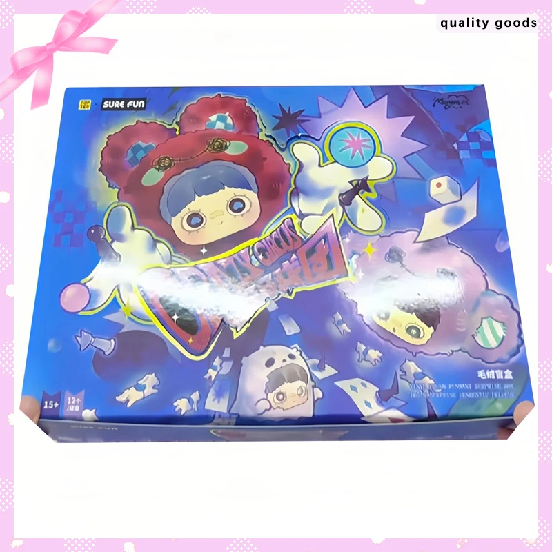 

Genuine New Maymei Crazy Circus Kawaii Anime Character Plush Doll Bag Pendant Blind Box Toy Girl Gift Trendy Collectible