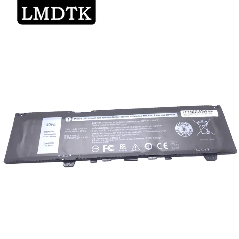 

LMDTK New F62G0 Laptop Battery For DELL Inspiron 13 7370 7373 7380 7386 Vostro 5370 P83G P87G P91GRPJC3 39DY5 11.4V 40WH