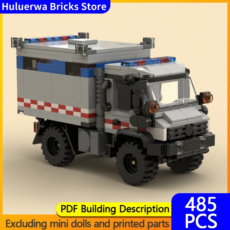 

Модель чемпионата скорости MOC, строительные кирпичи, аварийный командный автомобиль, модульная технология, подарки, праздник, сборка, детские игрушки, костюм