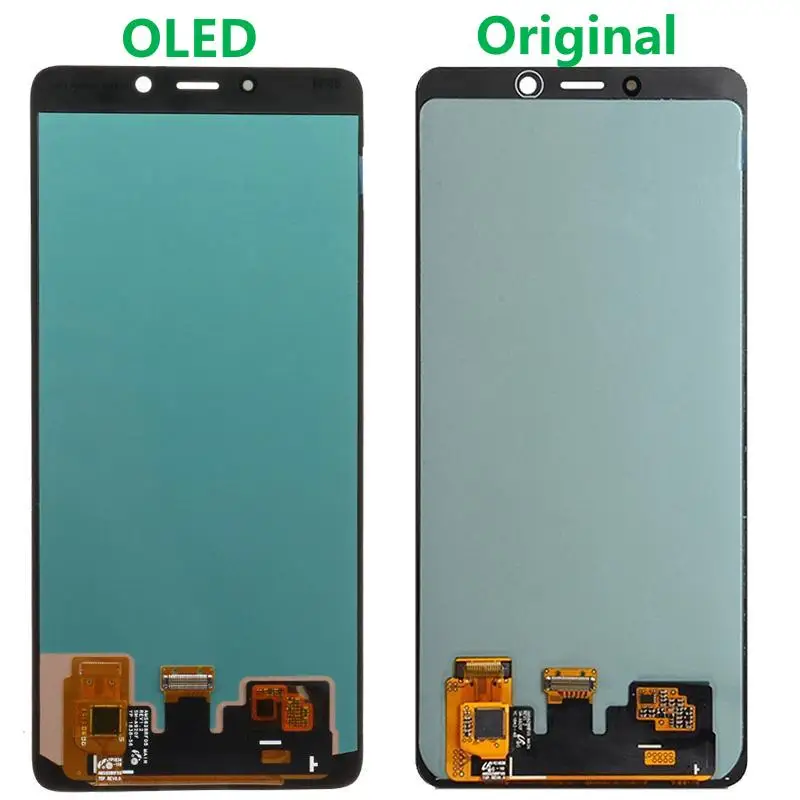 Original 6.3  Super AMOLED A920F LCD For Samsung Galaxy A9 2018 Display With Frame SM-A920F/DS LCD Touch Screen Parts