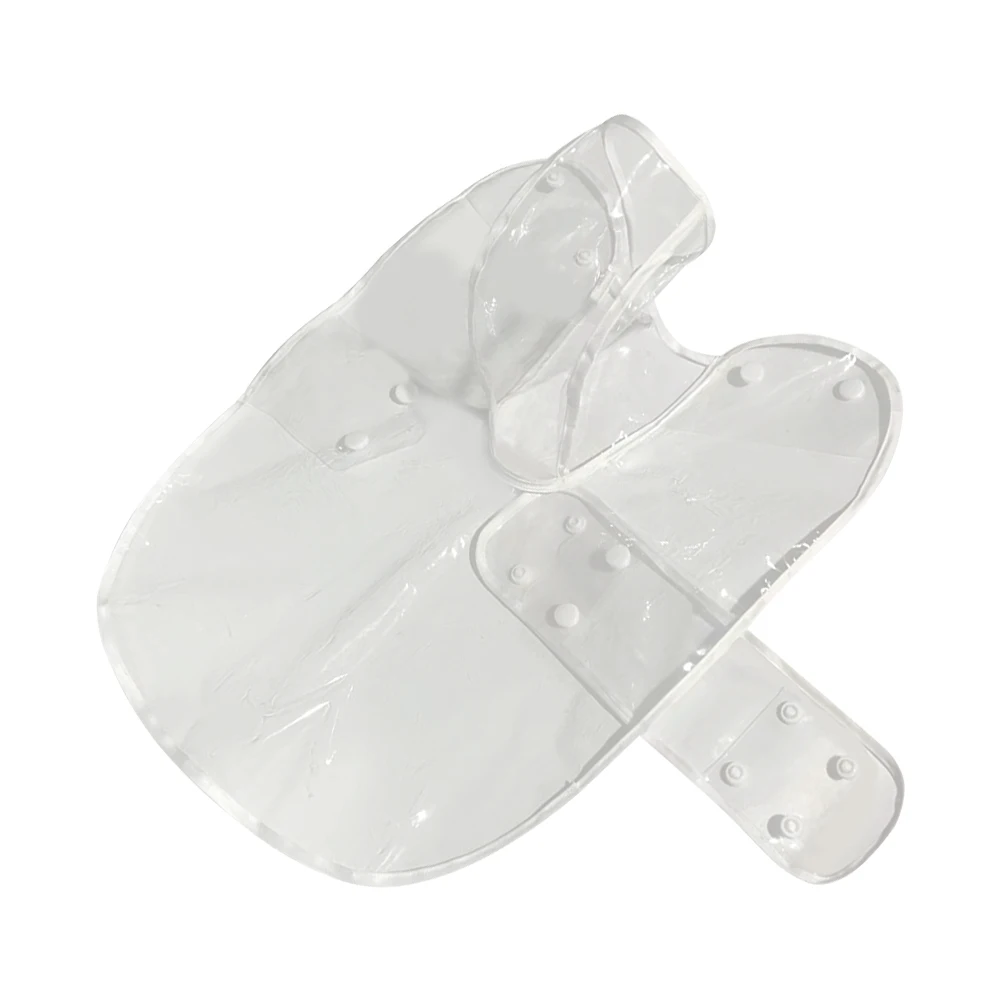 

Dog Raincoat Button Design Transparent Eva Hooded Waterproof Clear Raincoat Portable Rainwear for Small Puppy Outdoors
