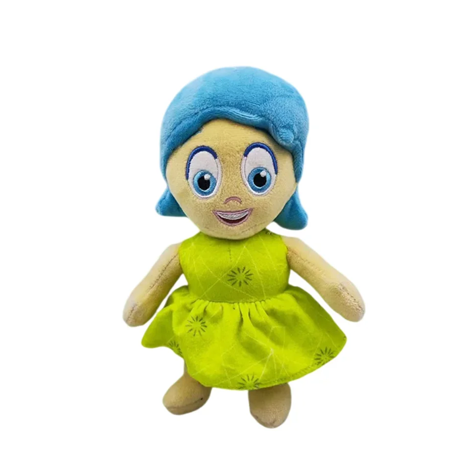 Disney 21-26cm Inside Out Cartoon Characters Bing Bong Joy Sadness Anger Disgust Fear Plush Toys Doll Children Birthday Gift