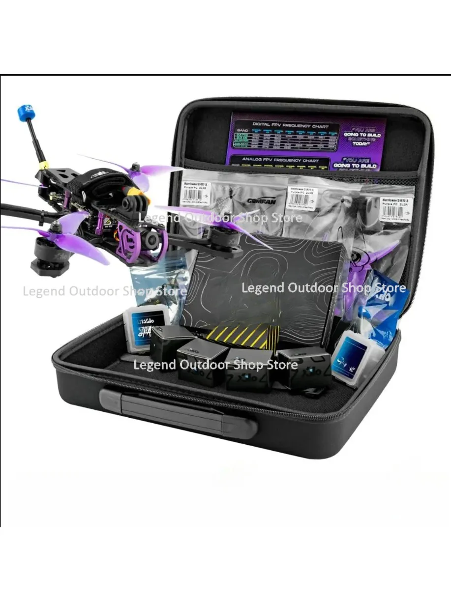 AliExpress Beginner DIY FPV Drone Kit - QAV-S 2 SE 5” - HD Ready/Analog 5 Inch RC FPV Quadcopter LongRange Freestyle Drone