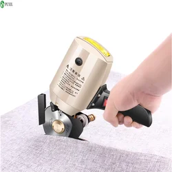 Electric Cloth Cutter 4 Inch Fabric Cutting Machine Electric Rotary Cutter 250W for Multi Layer