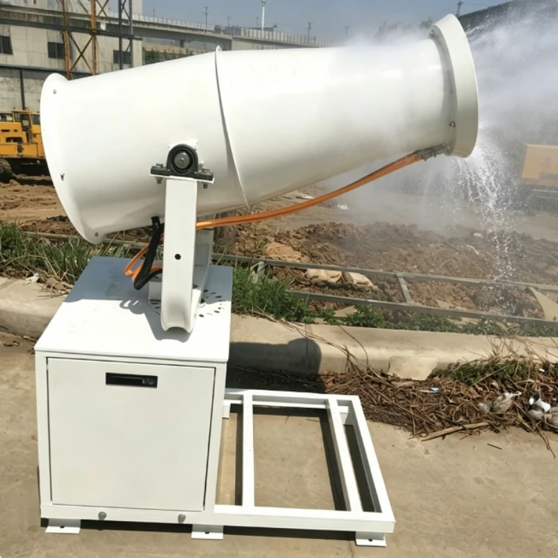 40M Remote Control Fog Cannon Sprayer Industrial Dust Suppression Machine For Mine Quarry Dust Control Spraying Fog Blower