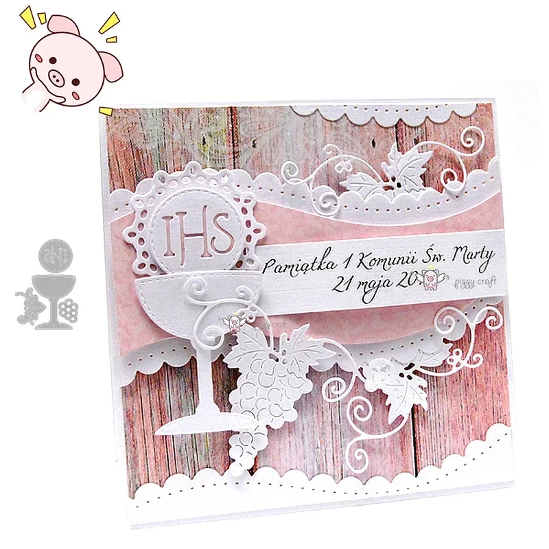 

PP Craft metal cutting dies cut die mold New IHS letter leaf cup Scrapbook paper craft knife mould blade punch stencils dies
