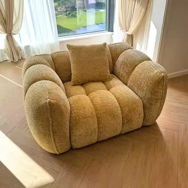 

#Pumpkin Sofa High-Density Foam Hotel Beauty Salon Lounge Area Vacuum Compression Box Sofa Furniture