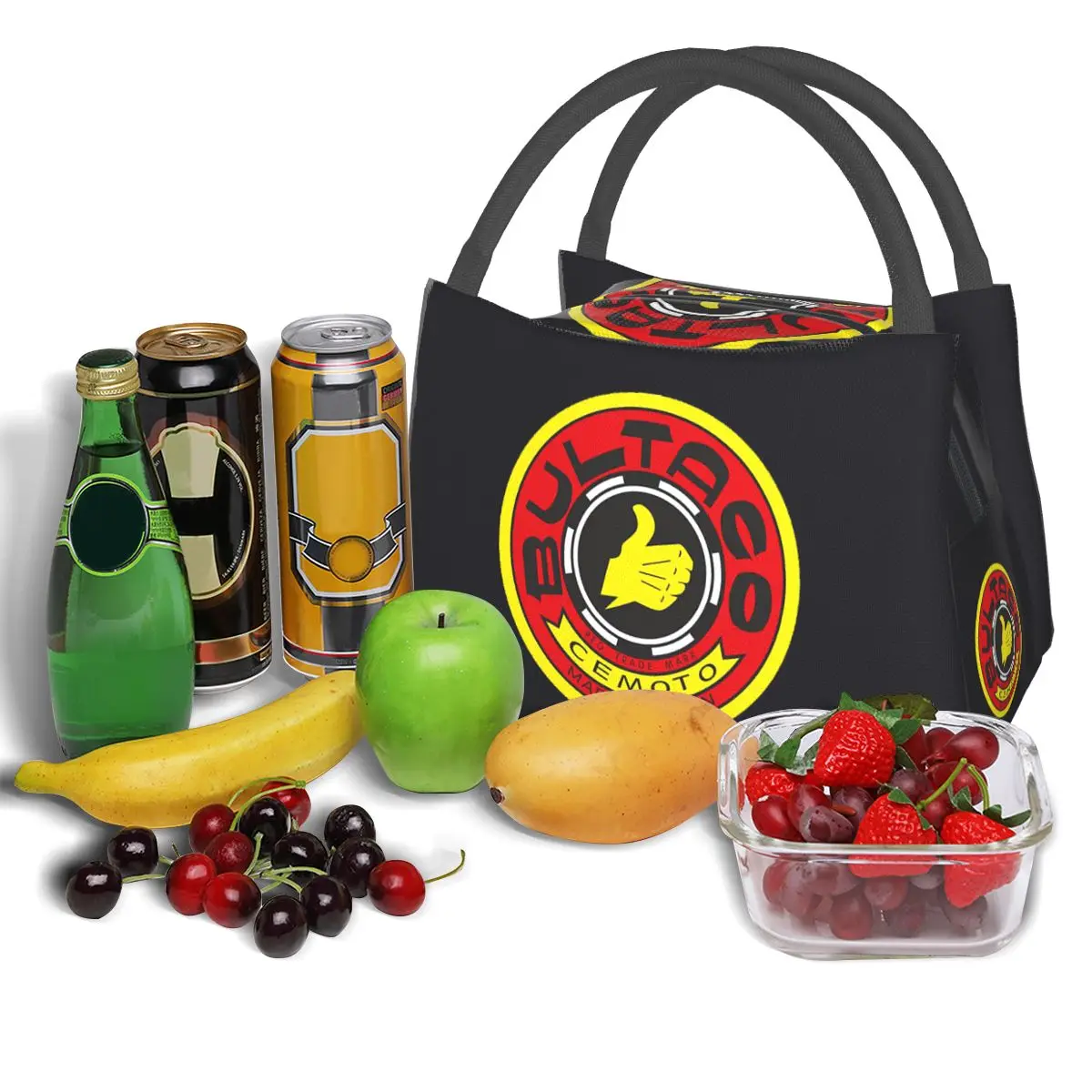 Bultaco-Mochilas para Almoço para Mulheres, Caixa Bento Reutilizável, Bolsa para Piquenique, Refrigerador, Bolsa Térmica para Estudante, Escola