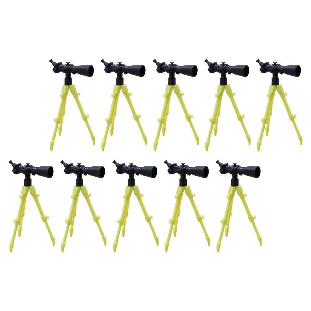 12 Pcs Mini Telescope Small Model Decor Children House Pretend Toy Accessories Room Supplies