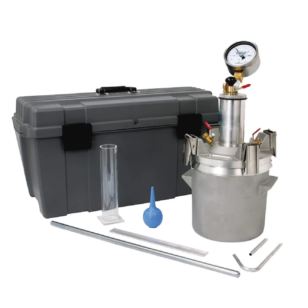 

7L Indicator Air Content of Mortar Entrainment Concrete Pressure Meter Volume Measuring Test Instrument
