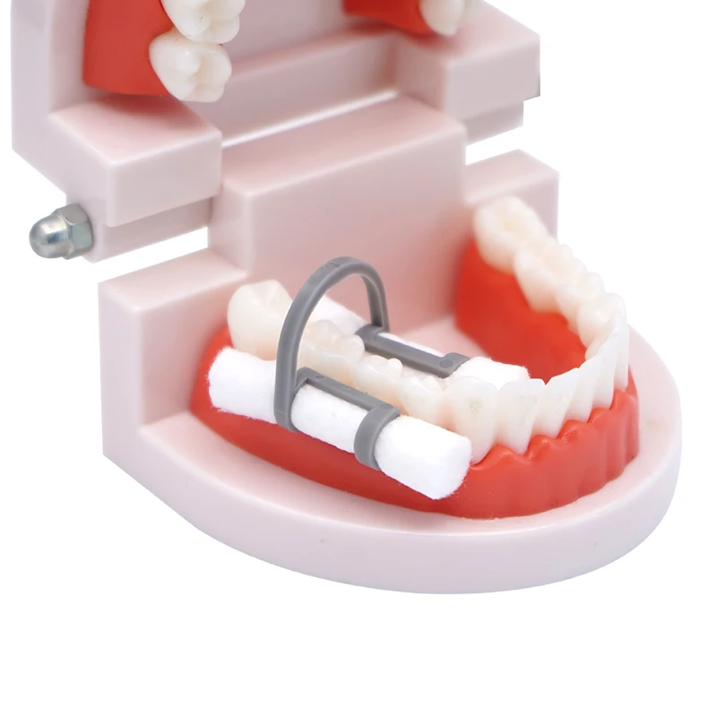 5×20Pcs/Box Dental Disposable Cotton Rolls and Plastic Clip Isolator Tool for Teeth Whitening Dentistry Clinic Consumables