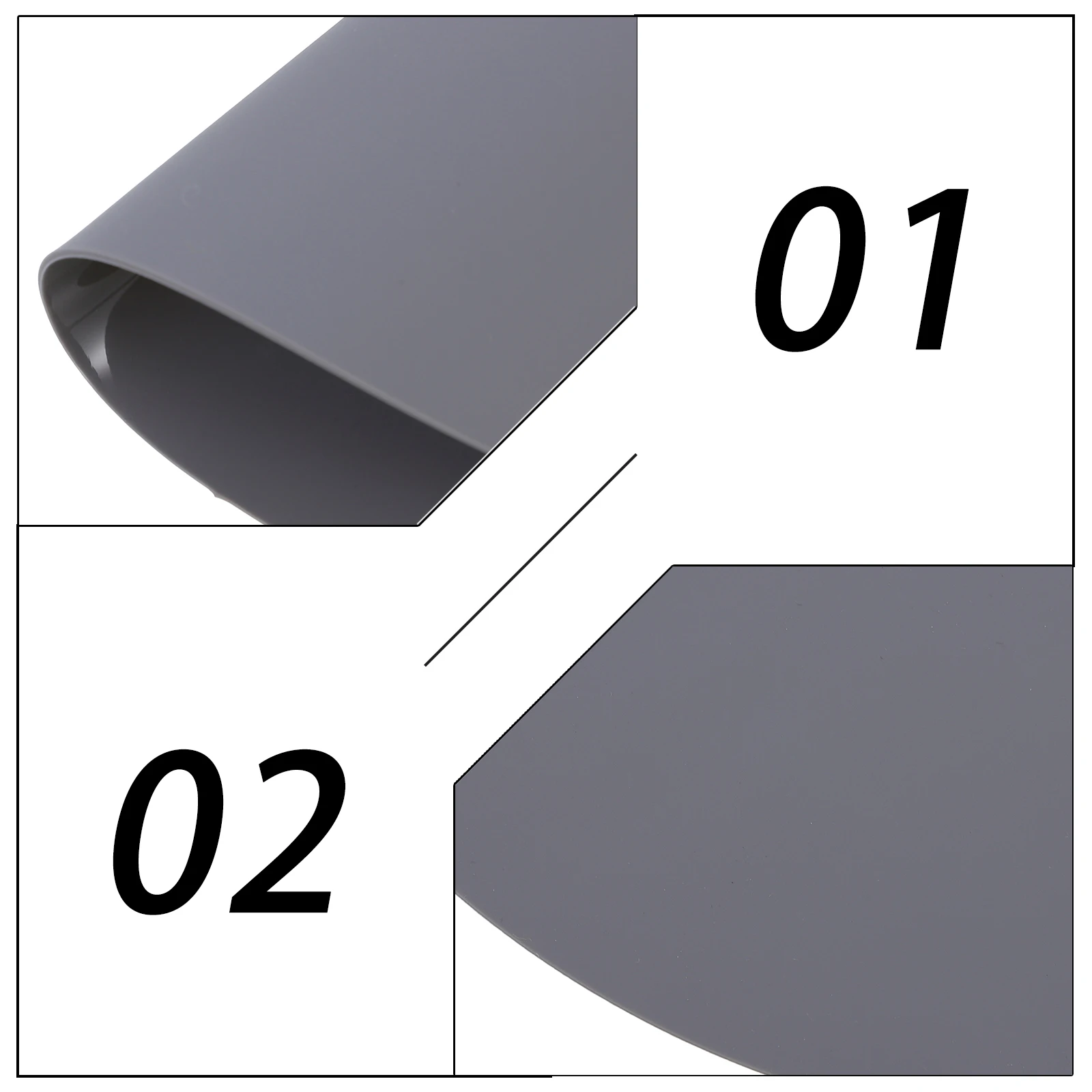 

2 Pcs Silicone Table Mat Heat Insulation Pad Round Place Mats Baking Mat Pot Pad Excellent Texture Protect Dining