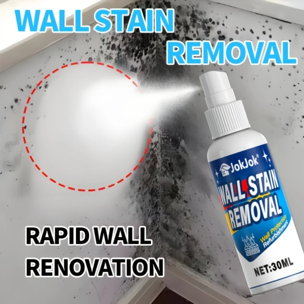 Langlebiges Wandrenovierungsmittel | Entfernt effektiv Flecken und schwarze Punkte, revitalisiert Oberflächen, geeignet für Wände, Badezimmer.