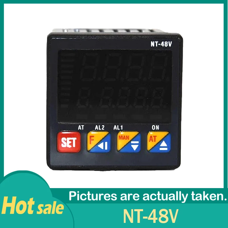 

100% New Original NT-48R NT-48V NT-48L NT-48R-24V PID+Fuzzy Intelligent Temperature Controller