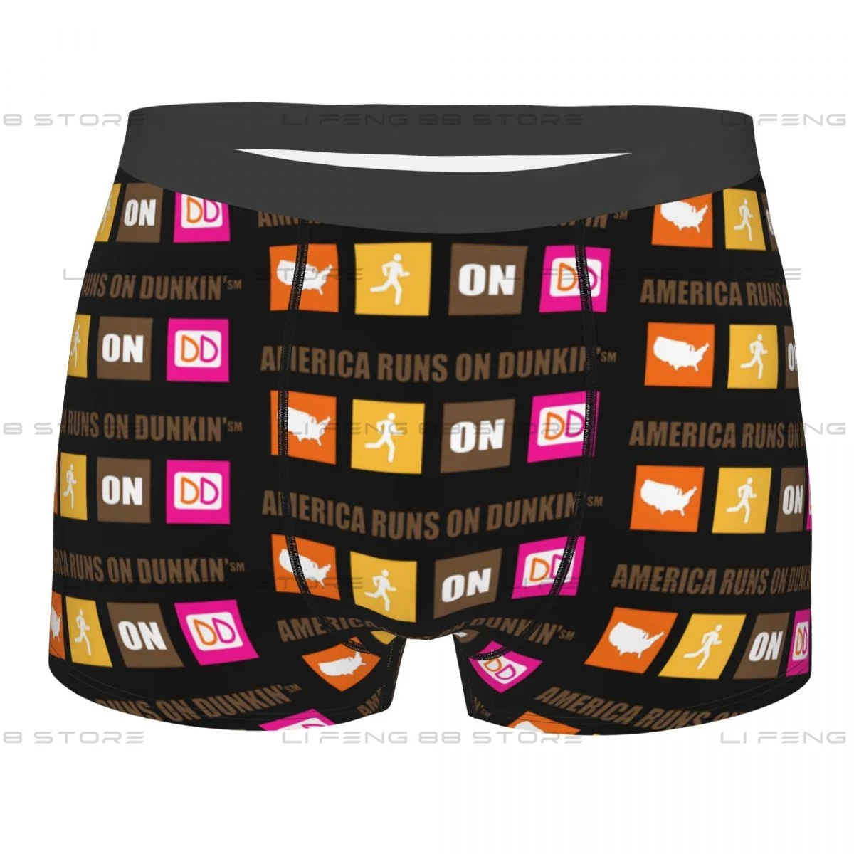 Dunkin' Donuts-bóxer para hombre, ropa interior de Dunkin Deeznuts, muy transpirable, de alta calidad, regalos de cumpleaños