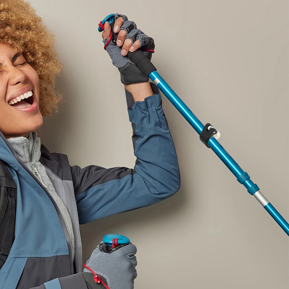 

4 Sets Trekking Pole Lock Clips Lightweight Hiking Accessories Replacement Parts For Climbing Ski Walking Sticks Outdoor Camping