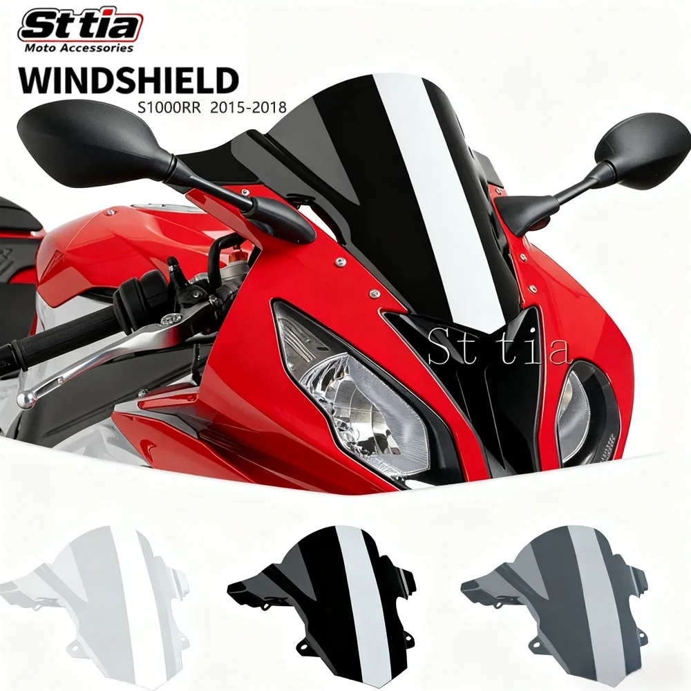 

HotSale For BMW S1000RR S 1000 RR 2015 2016 2017 2018 Motorcycle screen Windshield WindScreen