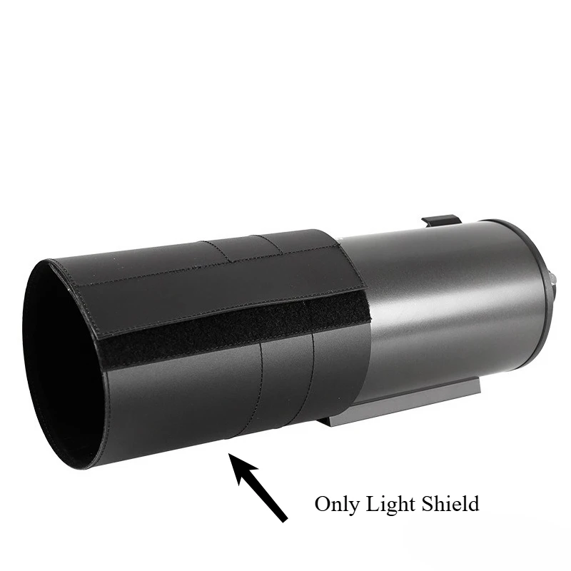 Astronomical Telescope Light Shield 5/6/7/8/9/10/11/12/14 Inch Telescope Accessory with Inner Extinction Velvet