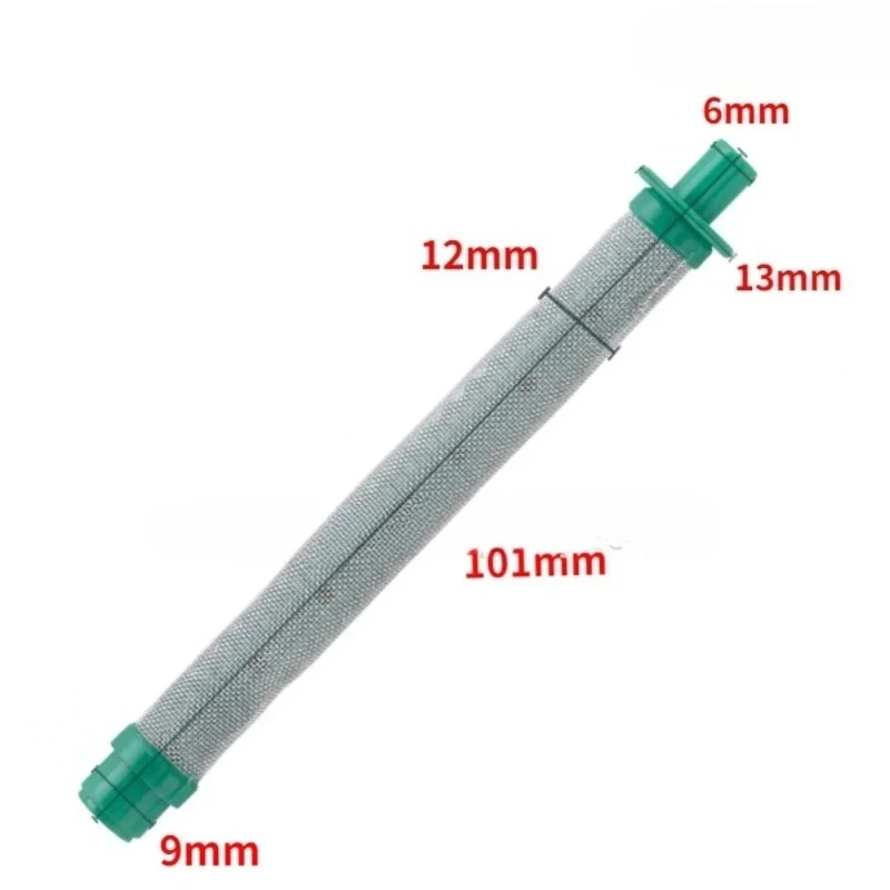 Topspray 2/5/10/20/50/100 قطعة فلتر بندقية الطلاء بدون هواء 60/100 شبكة احترافية لأجزاء بندقية الرش بدون هواء 818C 821 #3