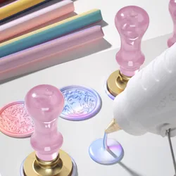 10pcs Seal Wax Sticks For Melting Glue Gun Sealing Wax Sticks Wedding Party Invitation Sealing Wax For Fashion Gift Decoration