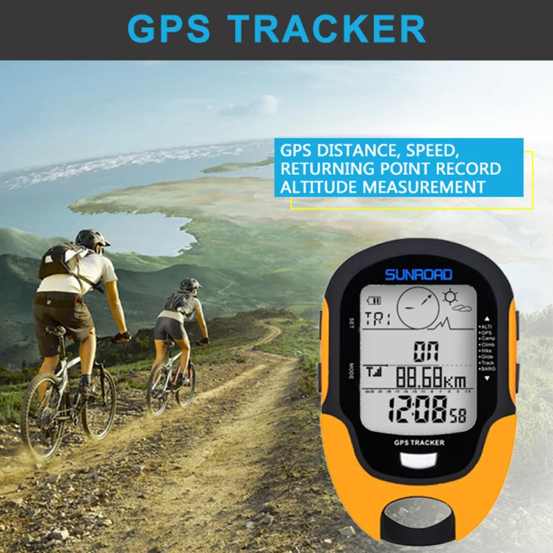 Altimetro digitale portatile barometro bussola localizzatore ricevitore di navigazione GPS portatile per campeggio all\'aperto escursionismo pesca