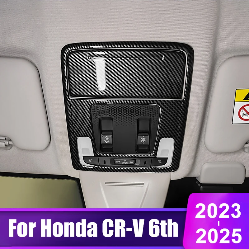 

For Honda CRV 2023 2024 2025 CR-V 6th Gen Hybrid Car Front Reading Light Roof Lamp Trim Cover Accessories